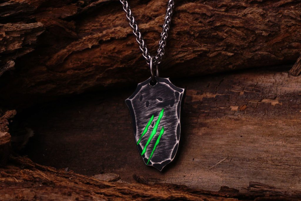 Kaulakoru Kilpi Hehku Jade