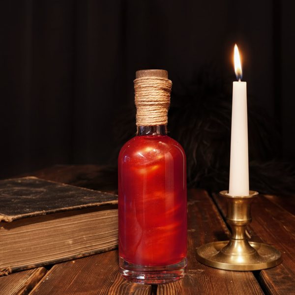 Taikaliemi "Health potion" Kapea pullo