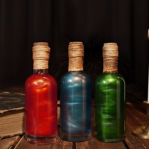 Taikaliemisetti Kapea pullo - Health, Mana, Stamina